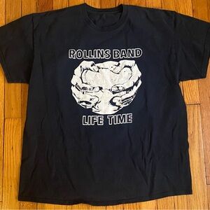 ROLLINS BAND “Life Time” Vintage T-Shirt.